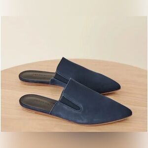 Jenni Kayne Navy Blue Mules